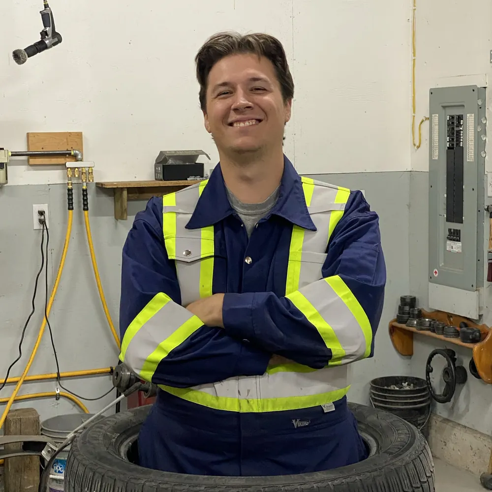 Adin Selimovic, owner of Adin's Tire